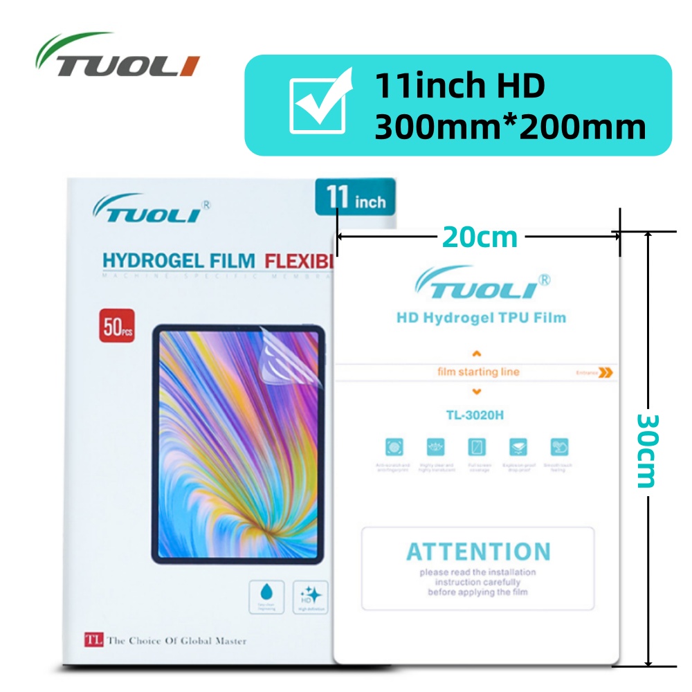 Screen Protector Cutter - TUOLI 10 pz Universale Tablet Pellicola